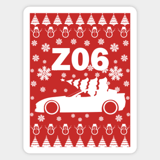 CHRISTMAS Z06 Magnet